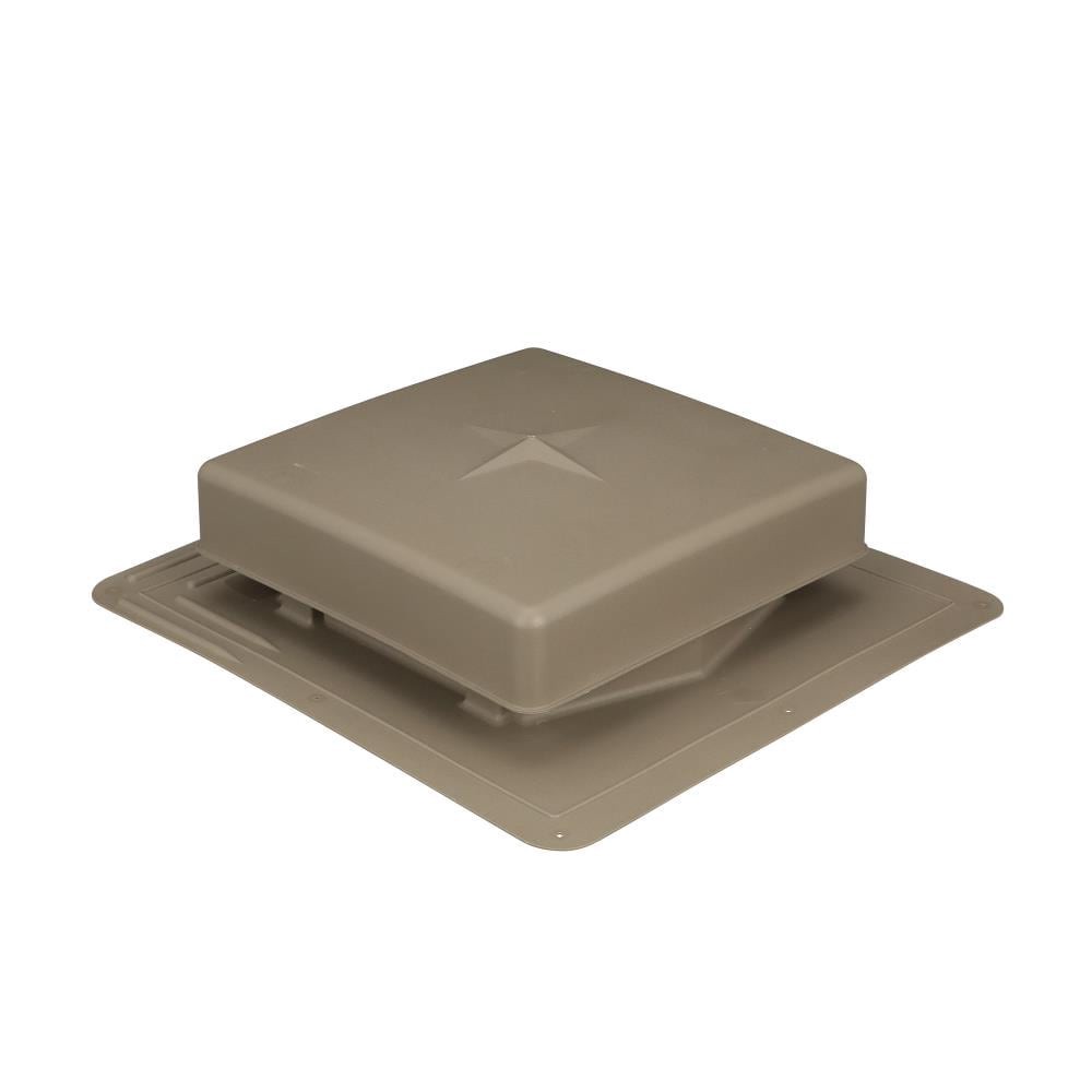 slide 5 of 6, Air Vent RVP61 WeatherWood Plastic Square Roof Louver, 1 ct
