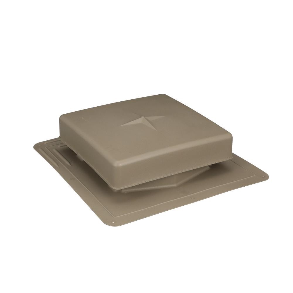 slide 6 of 6, Air Vent RVP61 WeatherWood Plastic Square Roof Louver, 1 ct