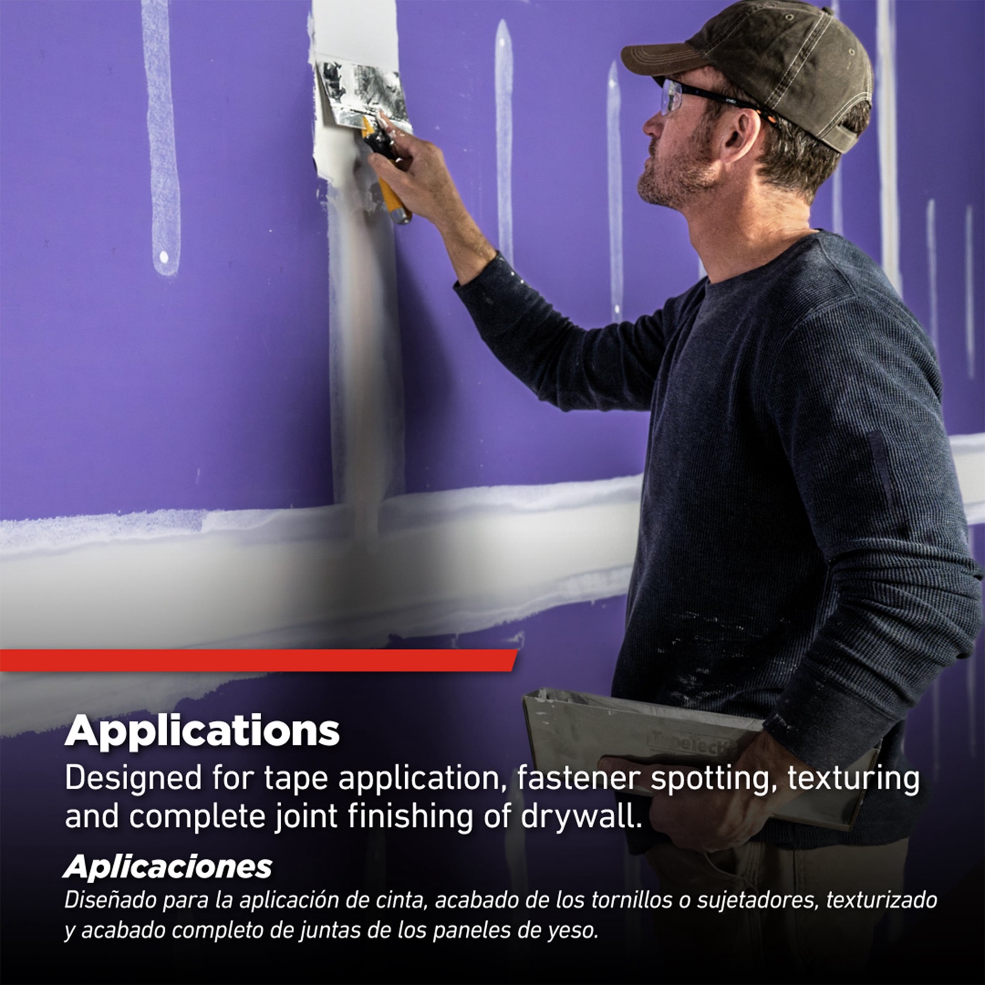 slide 3 of 6, ProForm 48 -lbs Premixed All-purpose Drywall Joint Compound, 1 ct