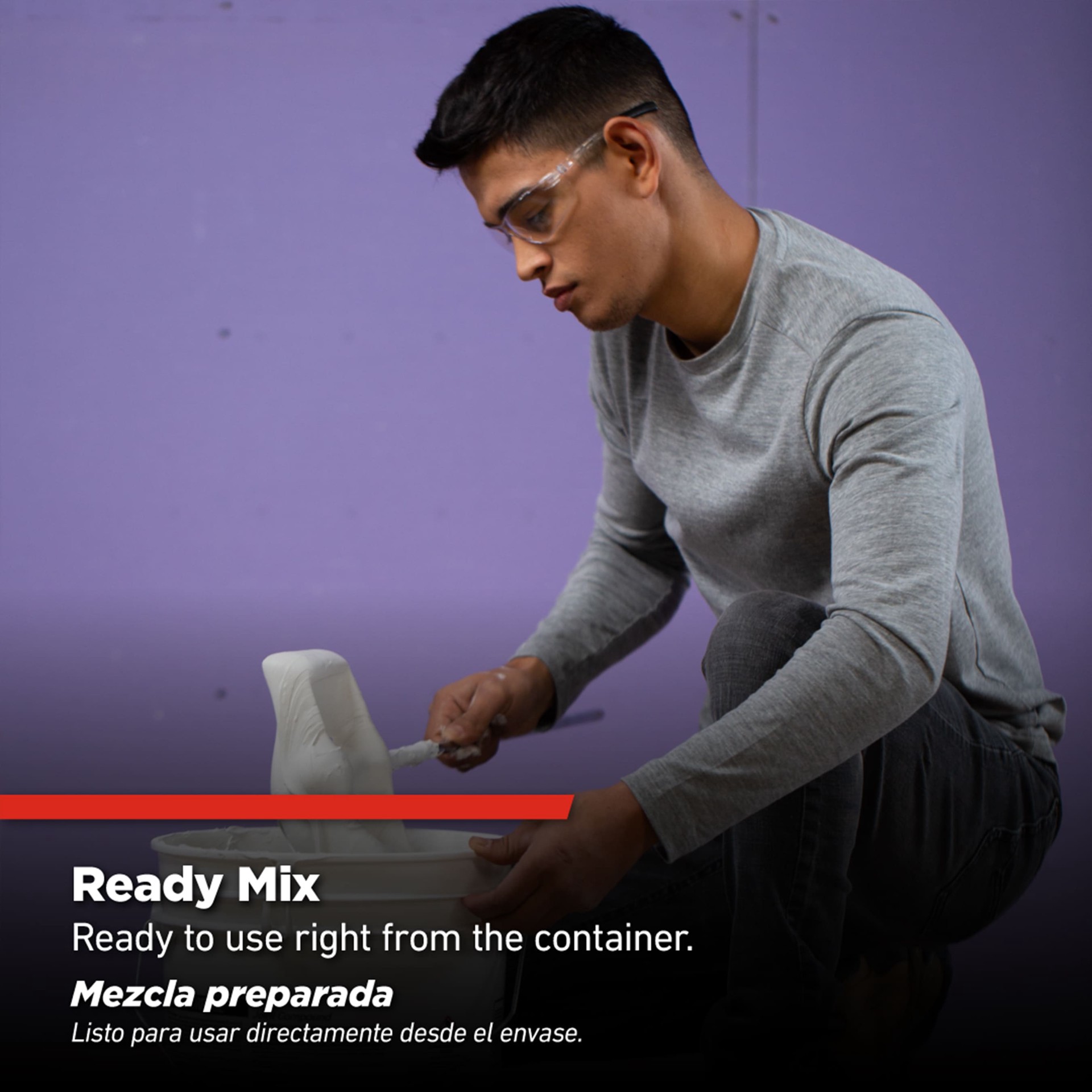 slide 6 of 6, ProForm 48 -lbs Premixed All-purpose Drywall Joint Compound, 1 ct