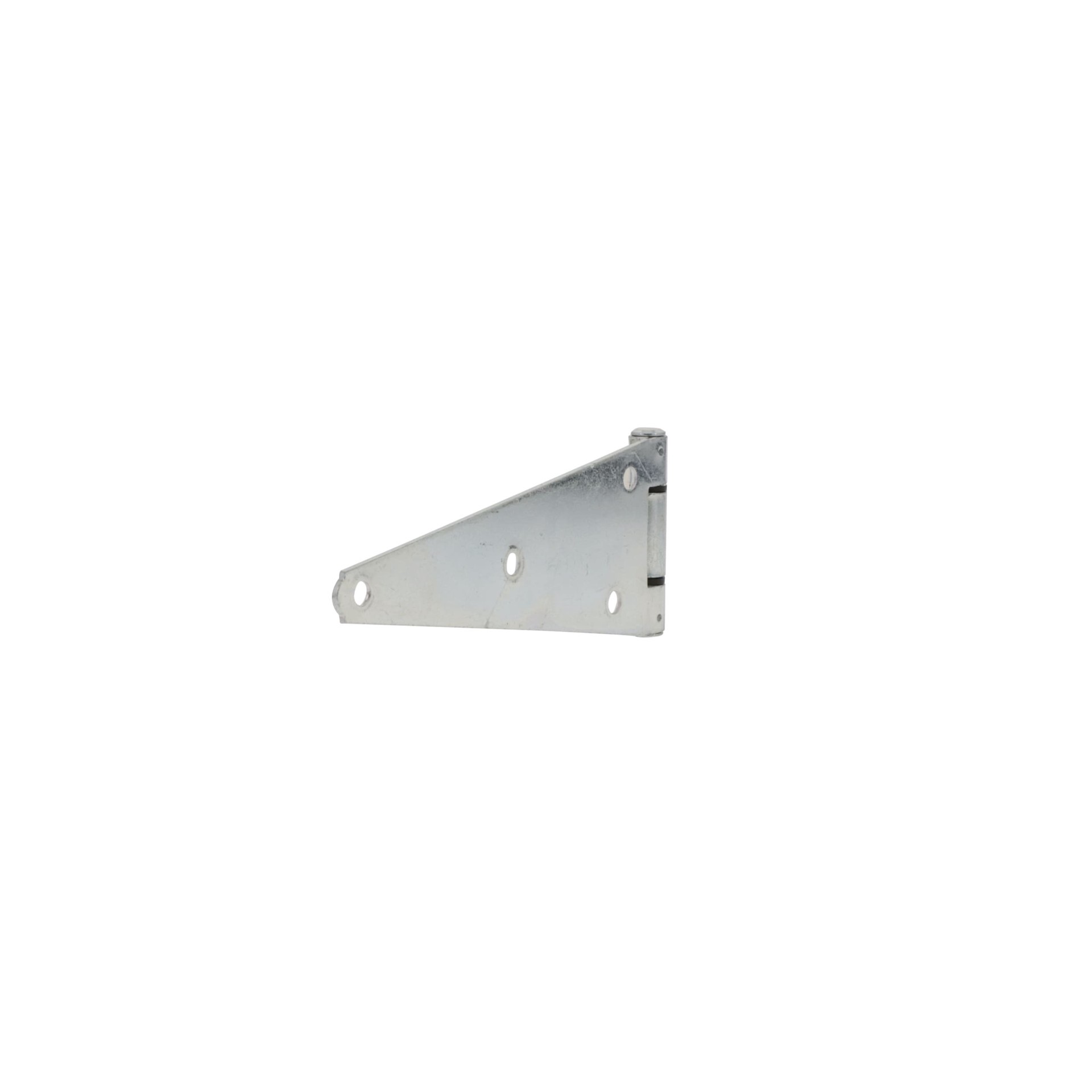 slide 6 of 6, National Hardware 8-in H Silver Strap Exterior Door Hinge, 1 ct