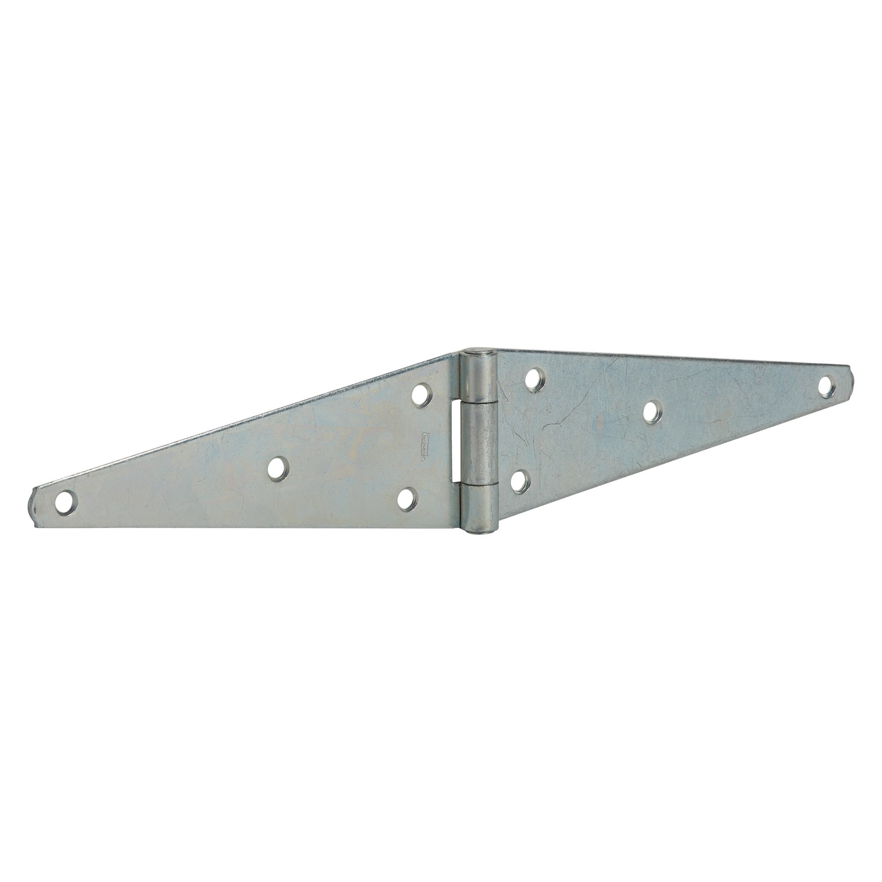 slide 2 of 6, National Hardware 3-17/25-in H Silver Strap Exterior Door Hinge, 1 ct