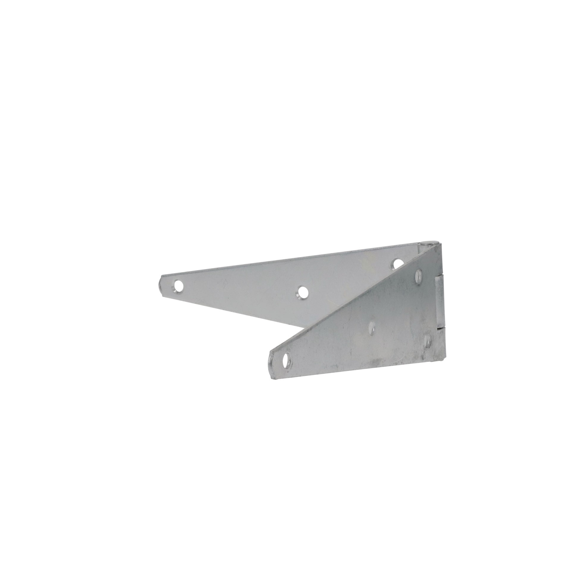 slide 5 of 6, National Hardware 3-17/25-in H Silver Strap Exterior Door Hinge, 1 ct