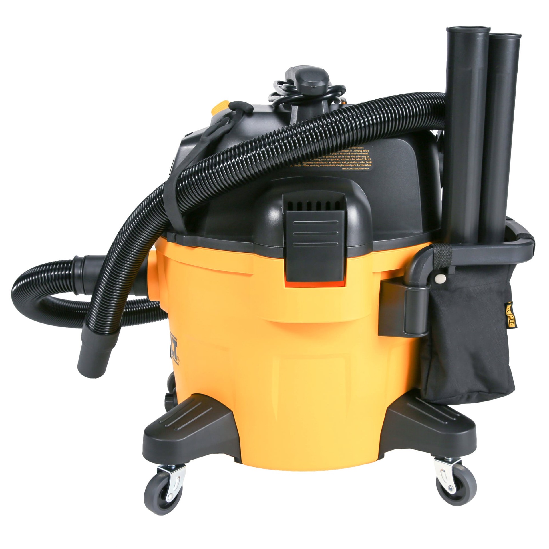 slide 2 of 6, DEWALT 9-Gallon 5 HP Corded Wet/Dry Shop Vacuum with Accessories Included, 1 ct