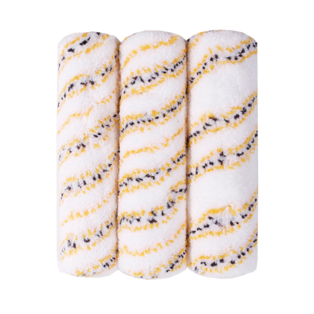 slide 5 of 6, WHIZZ 3 -Pack 9.0-in x 1/2-in Nap MAXIMUS Siding, Porches, and Walls Standard Woven Paint Roller Cover, 1 ct