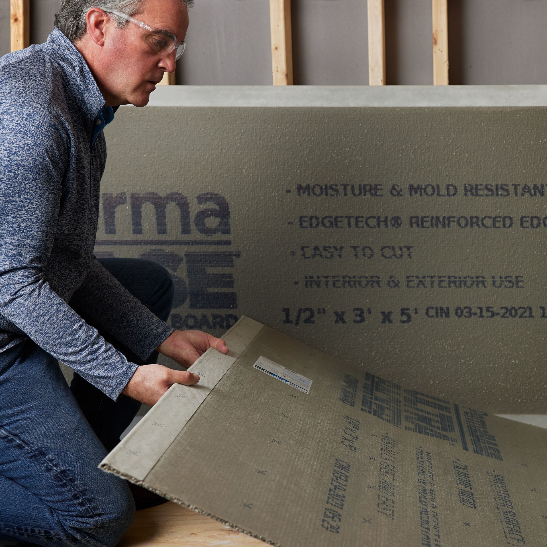 slide 2 of 6, PermaBASE UltraBacker 3-ft x 5-ft x 1/4-in Cement Backer Board 1.0 Sheets, 1 ct