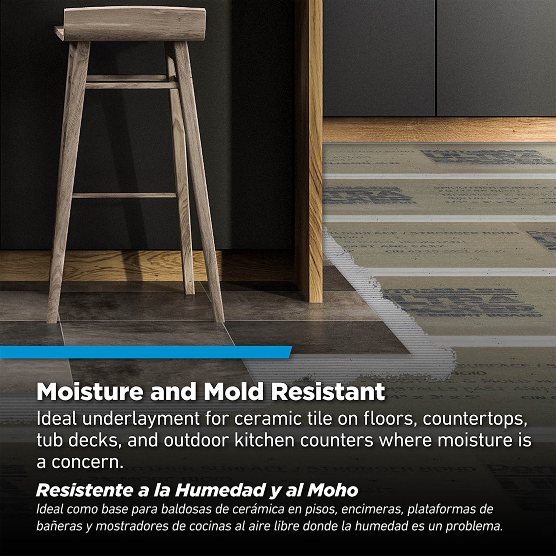 slide 4 of 6, PermaBASE UltraBacker 3-ft x 5-ft x 1/4-in Cement Backer Board 1.0 Sheets, 1 ct