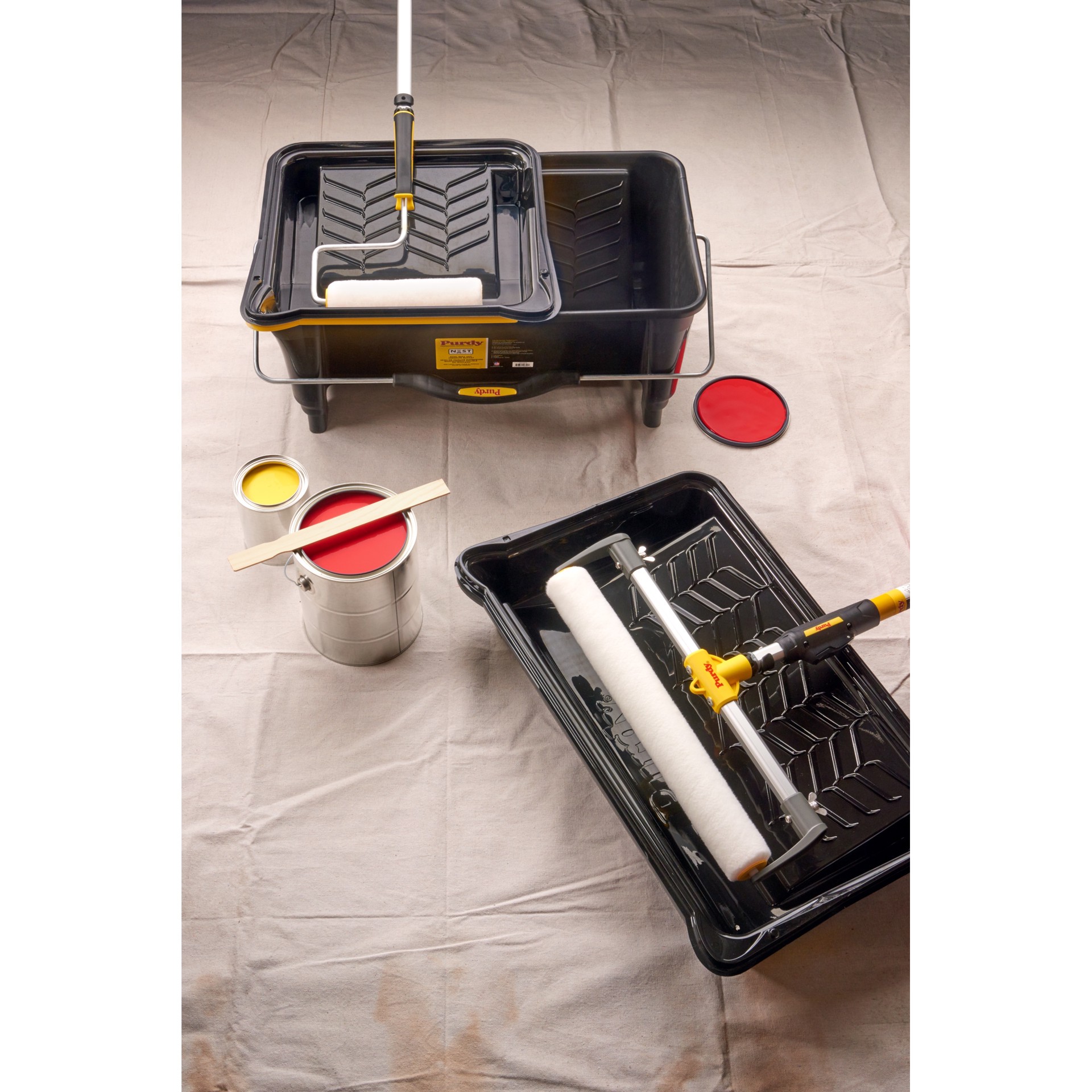 slide 3 of 6, Purdy NEST 3 -Pack 18-in Disposable Paint Tray Liner, 1 ct