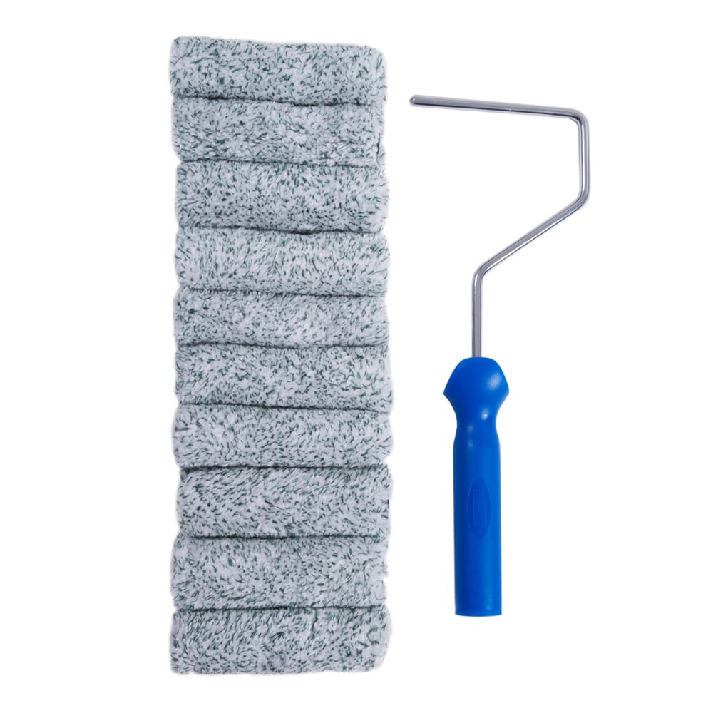 slide 5 of 6, WHIZZ 4-in x 3/8-in Nap MICROLON Ceilings and Walls, 1 ct