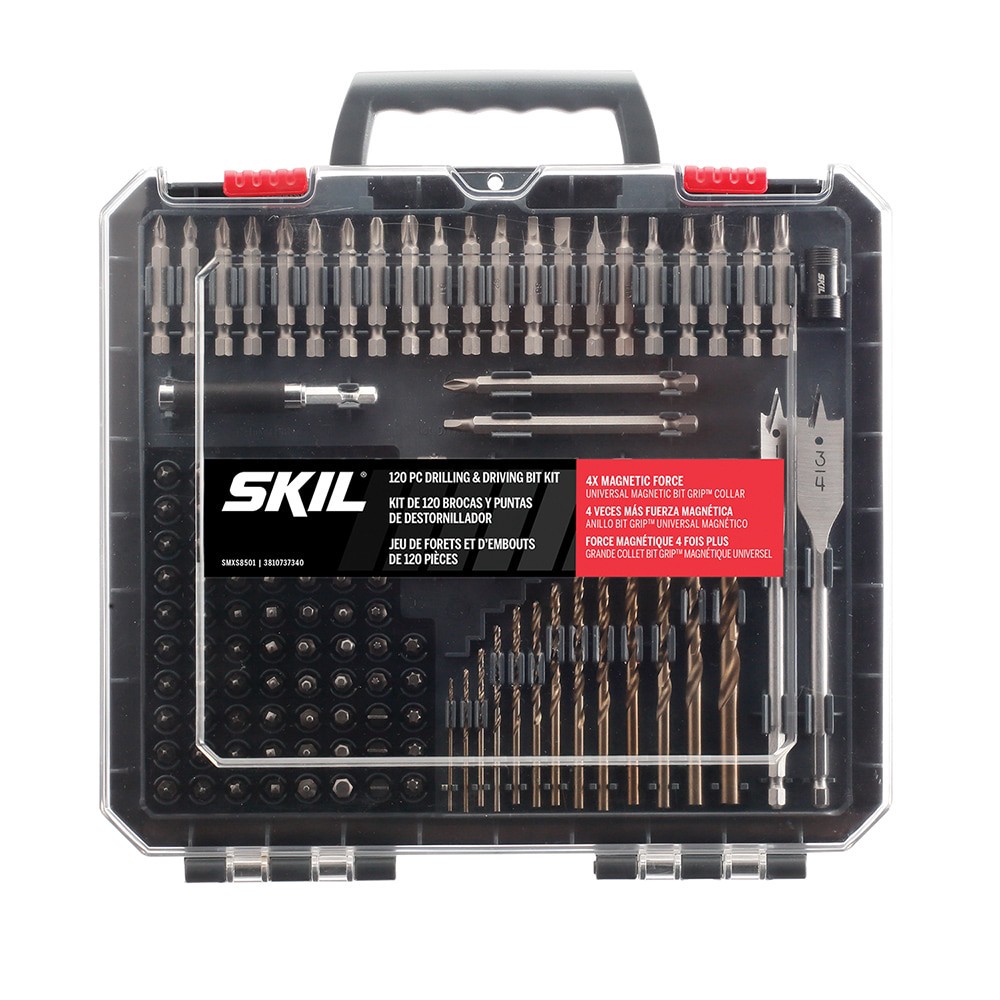 slide 1 of 4, SKIL Screwdriver Bit Set 120 -Piece, 1 ct