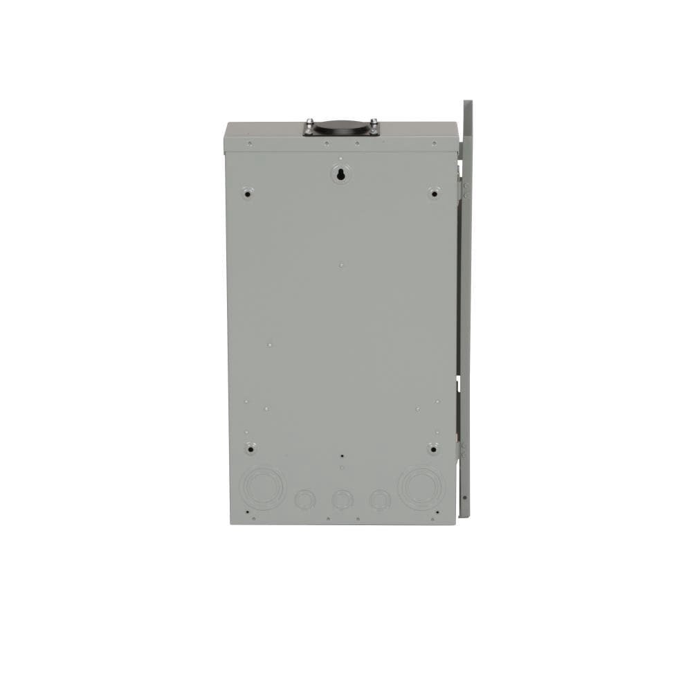 slide 4 of 6, Eaton Type BR 200 -Amp 8 -Spaces 16 -Circuit Outdoor Main Breaker Plug-On Neutral Load Center, 1 ct