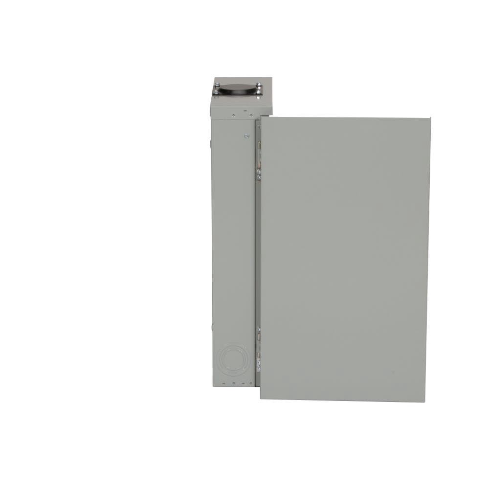 slide 5 of 6, Eaton Type BR 200 -Amp 8 -Spaces 16 -Circuit Outdoor Main Breaker Plug-On Neutral Load Center, 1 ct