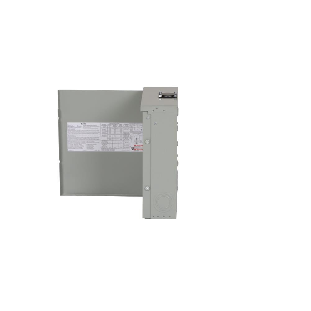 slide 3 of 6, Eaton Type BR 125 -Amp 12 -Spaces 24 -Circuit Outdoor Main Breaker Plug-On Neutral Load Center, 1 ct