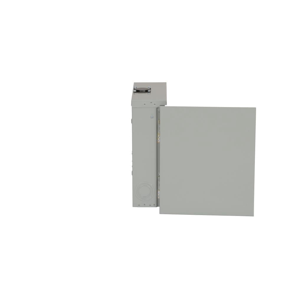 slide 5 of 6, Eaton Type BR 125 -Amp 12 -Spaces 24 -Circuit Outdoor Main Breaker Plug-On Neutral Load Center, 1 ct