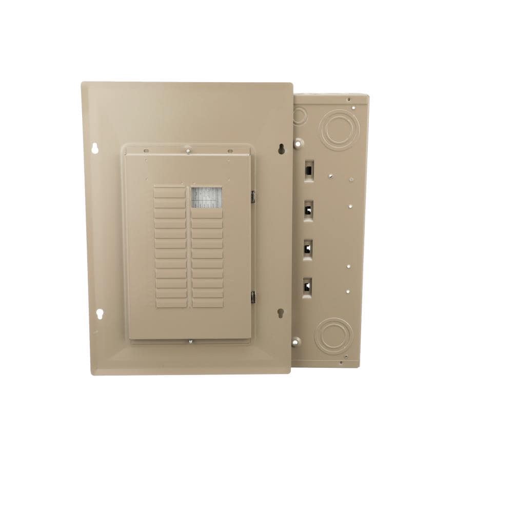 slide 4 of 6, Eaton Type CH 100 -Amp 22 -Spaces 44 -Circuit Indoor Main Breaker Plug-On Neutral Load Center (Value Pack), 1 ct