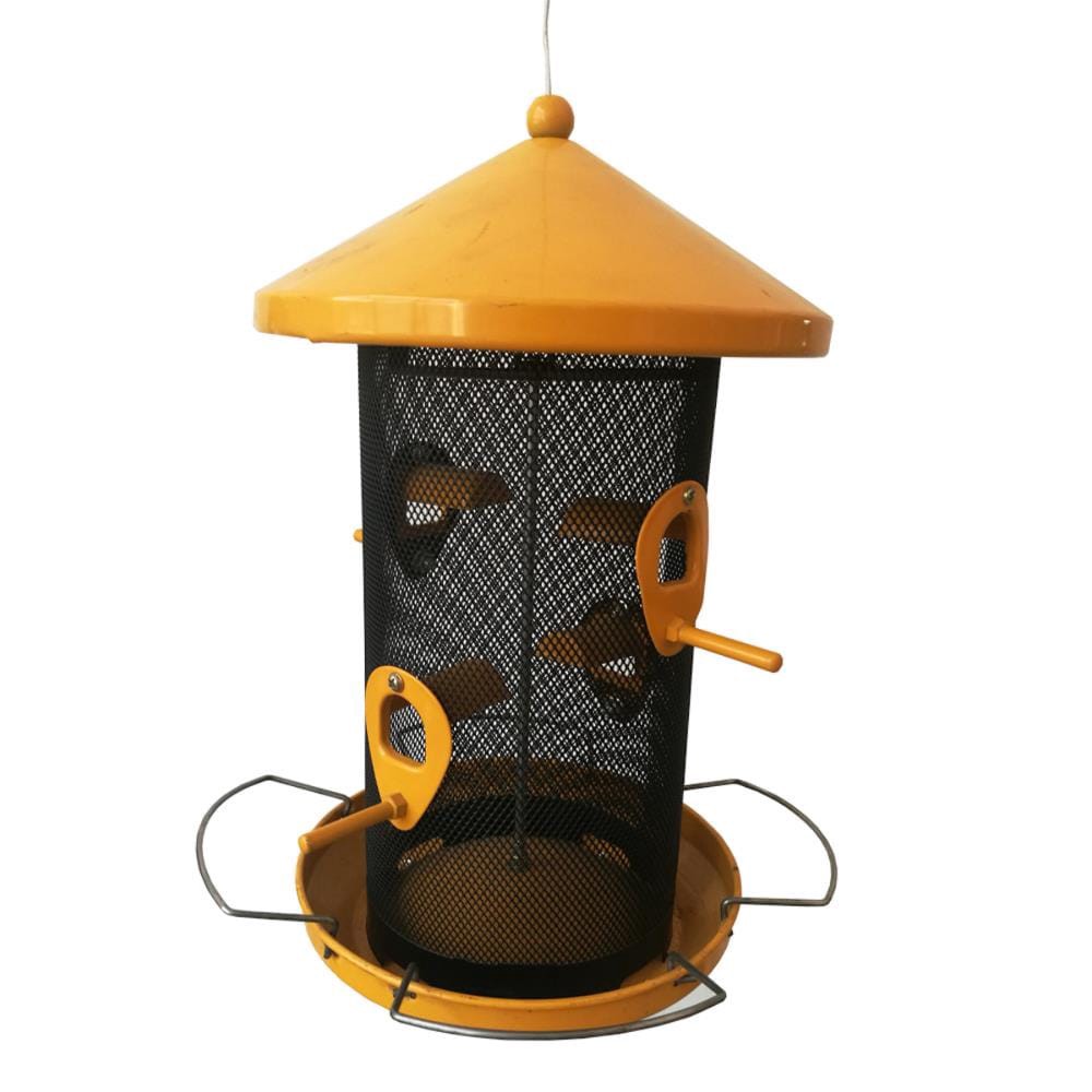 slide 1 of 6, Style Selections Mesh Hanging Hopper Bird feeder - 4-lb, 1 ct