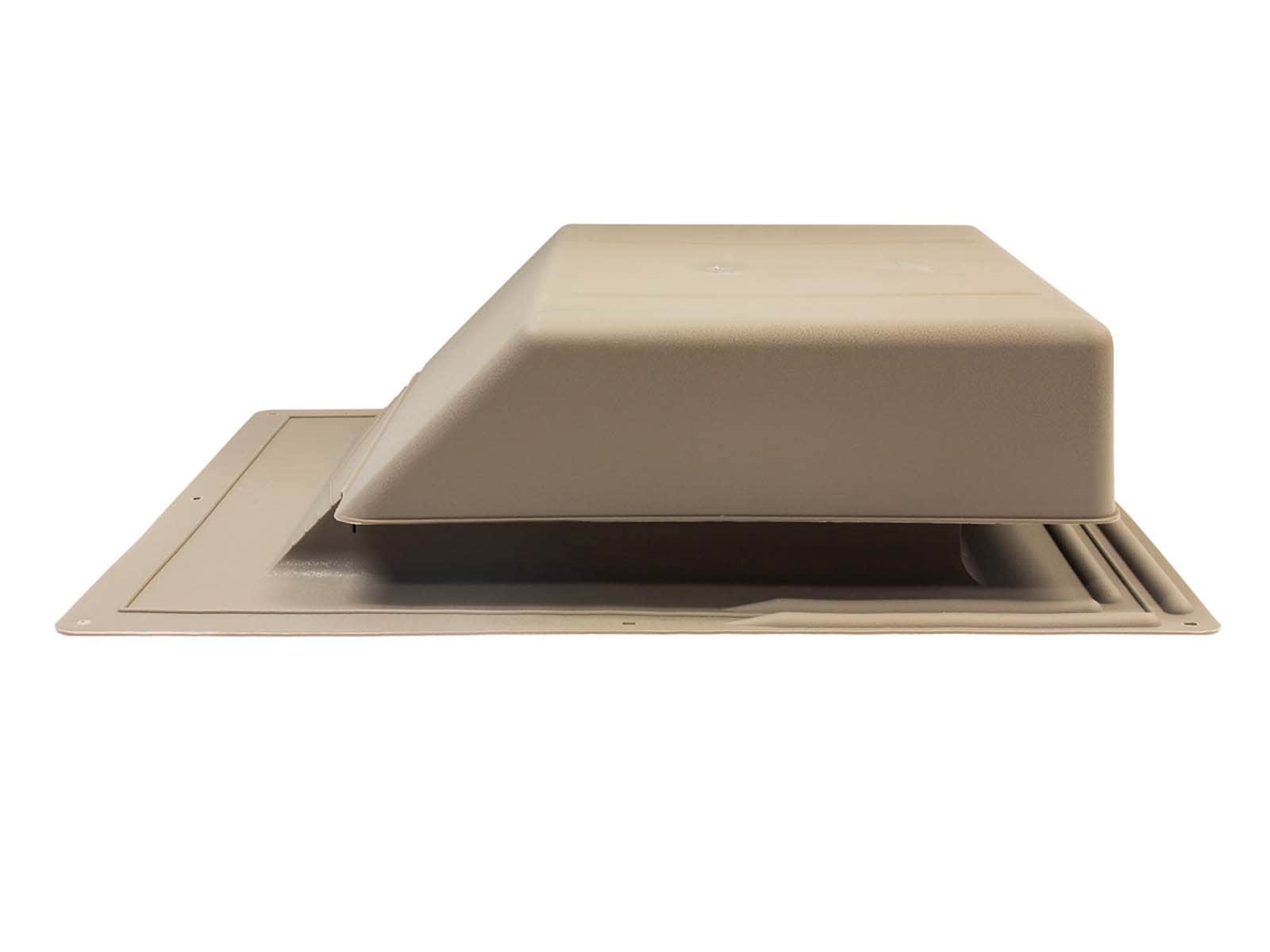 slide 5 of 6, Air Vent Weatherwood Plastic Slant-back Roof Louver, 1 ct