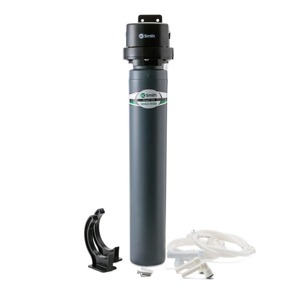 slide 1 of 6, A.O. Smith Advanced Direct Connect Single-stage Carbon Block Under Sink Water Filtration System, 1 ct