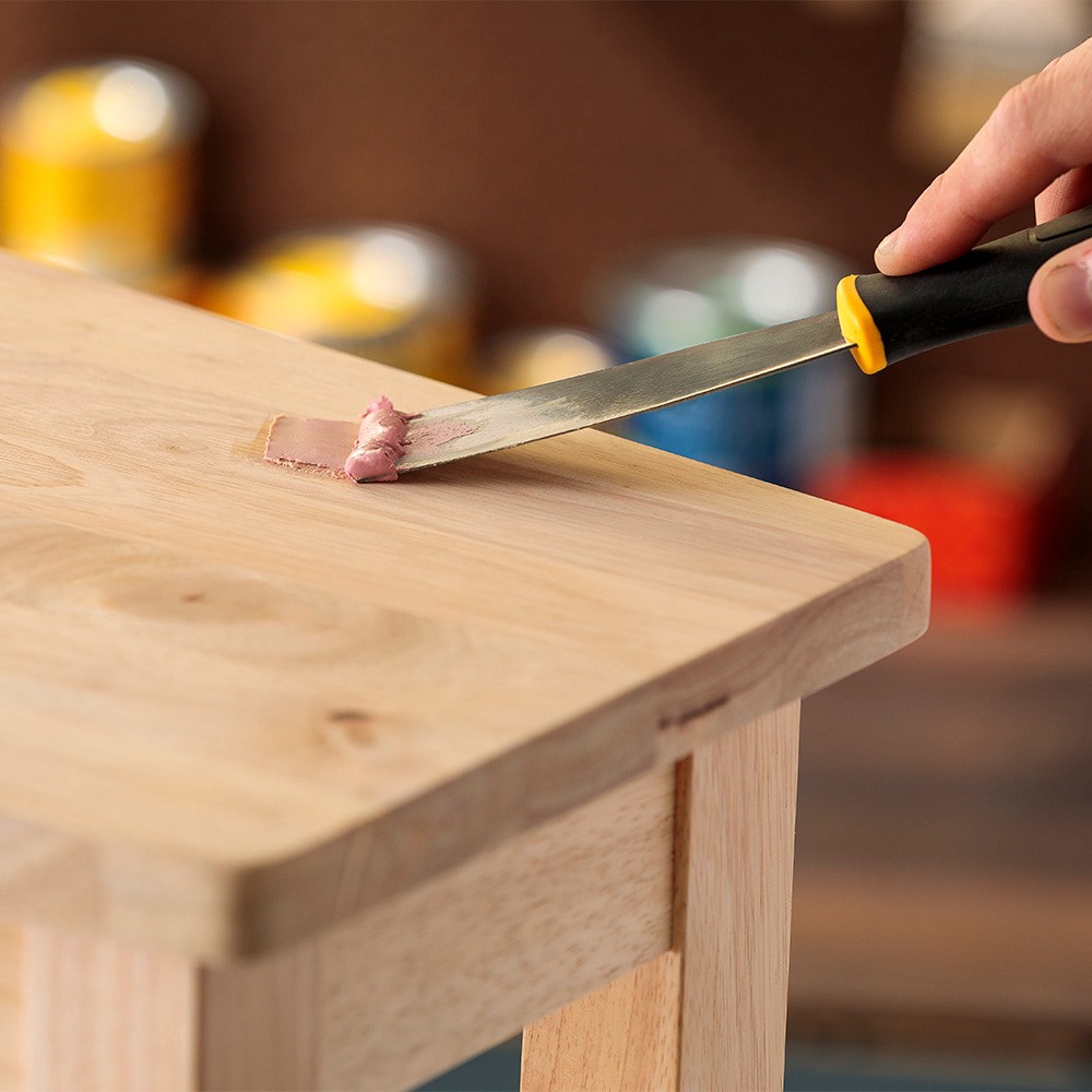 slide 4 of 6, Minwax Color-Changing 5.5 Ounce(s) Natural Wood Filler, 1 ct