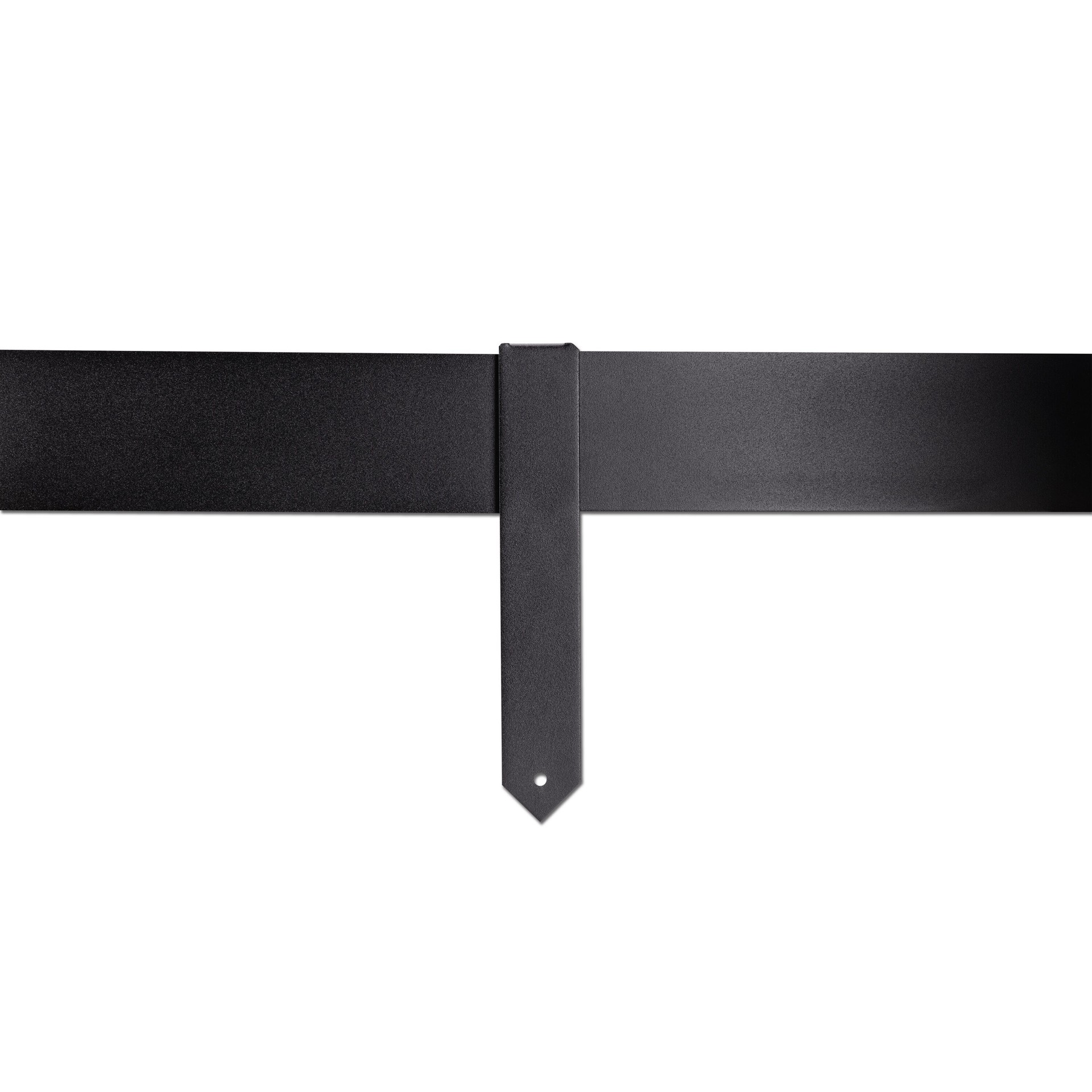 slide 5 of 6, Colmet 12-in Black Texture Steel Splicing edging stake, 1 ct