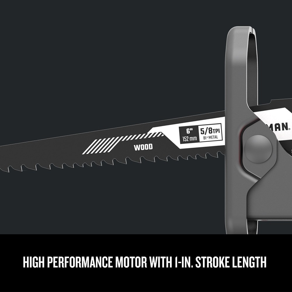 slide 6 of 6, CRAFTSMAN V20 20-volt Max Variable Speed Cordless Reciprocating Saw, 1 ct