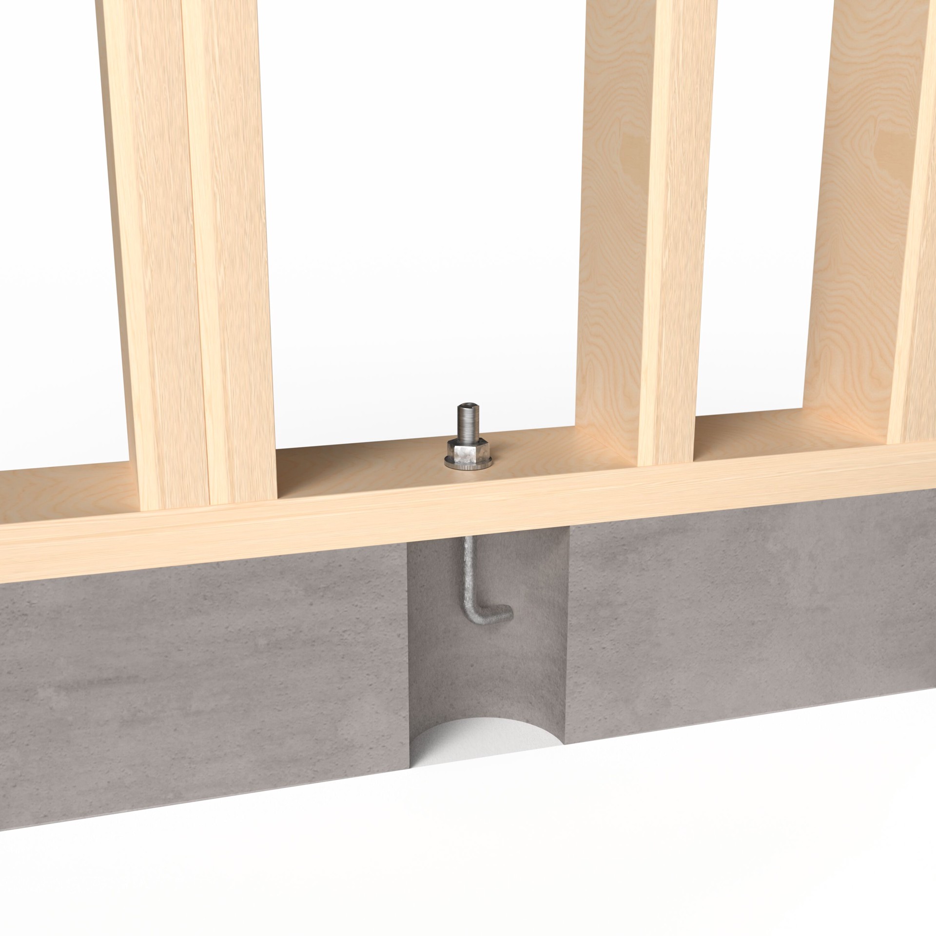 slide 4 of 6, Hillman 1/2-in 1/2-in x 6-in Galvanized Exterior Coarse Thread Anchor Bolt, 1 ct