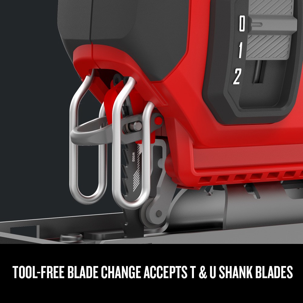 slide 4 of 6, CRAFTSMAN V20 20-volt Max Variable Speed Keyless Cordless Jigsaw (Bare Tool), 1 ct