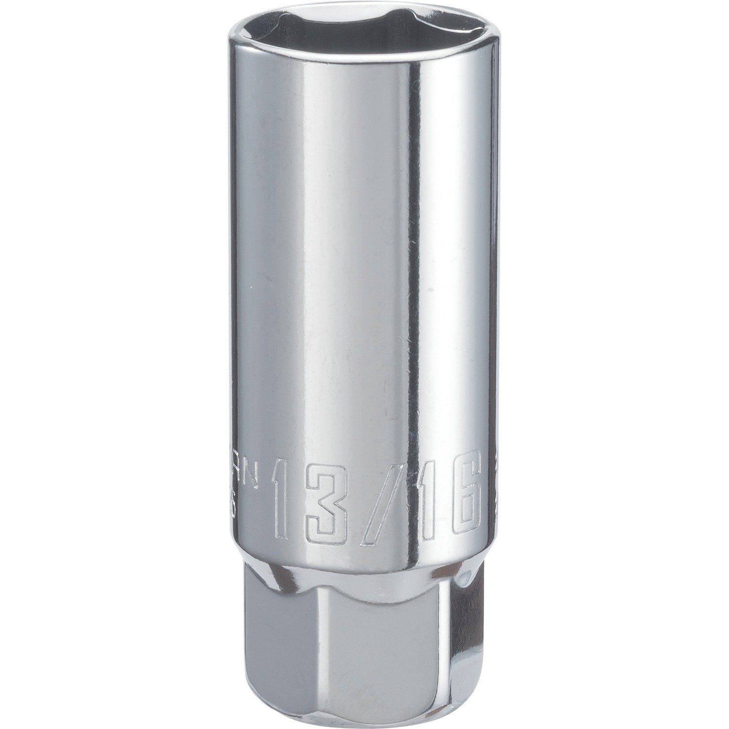 slide 1 of 6, CRAFTSMAN 3/8-in Drive Standard (SAE) 13/16-in Spark plug Socket, 1 ct
