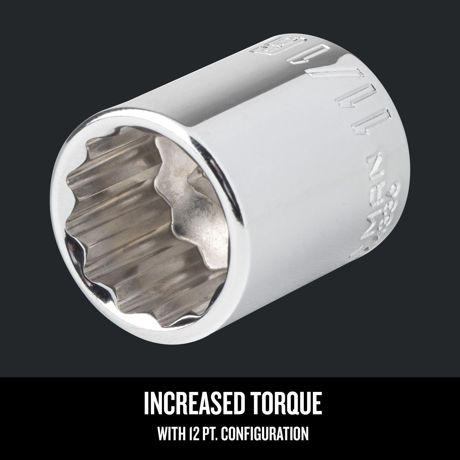 slide 2 of 6, CRAFTSMAN 3/4-in Drive Standard (SAE) 1-3/16-in Shallow Socket, 1 ct