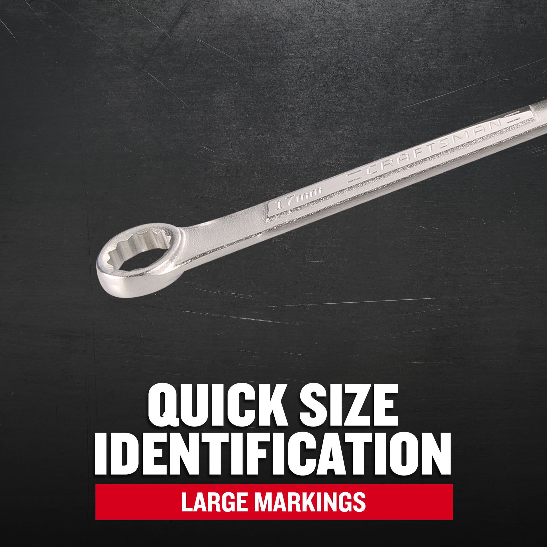 slide 6 of 6, CRAFTSMAN 32 -Piece Set Metric and standard (SAE) Standard Combination Wrench (no case), 1 ct