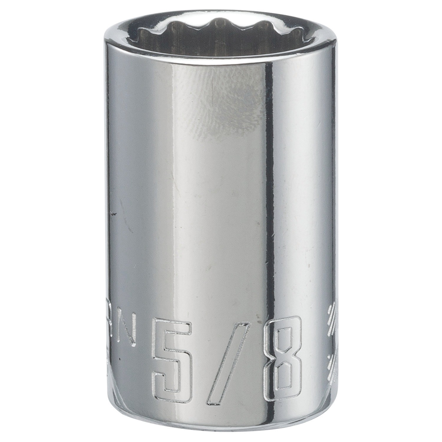 slide 1 of 6, CRAFTSMAN 1/2-in Drive Standard (SAE) 5/8-in Shallow Socket, 1 ct