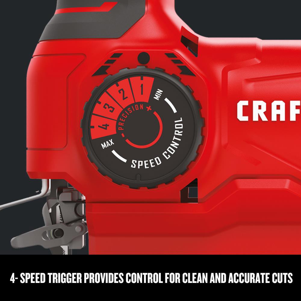slide 4 of 6, CRAFTSMAN 5 -Amp Variable Speed Keyless Jigsaw, 1 ct