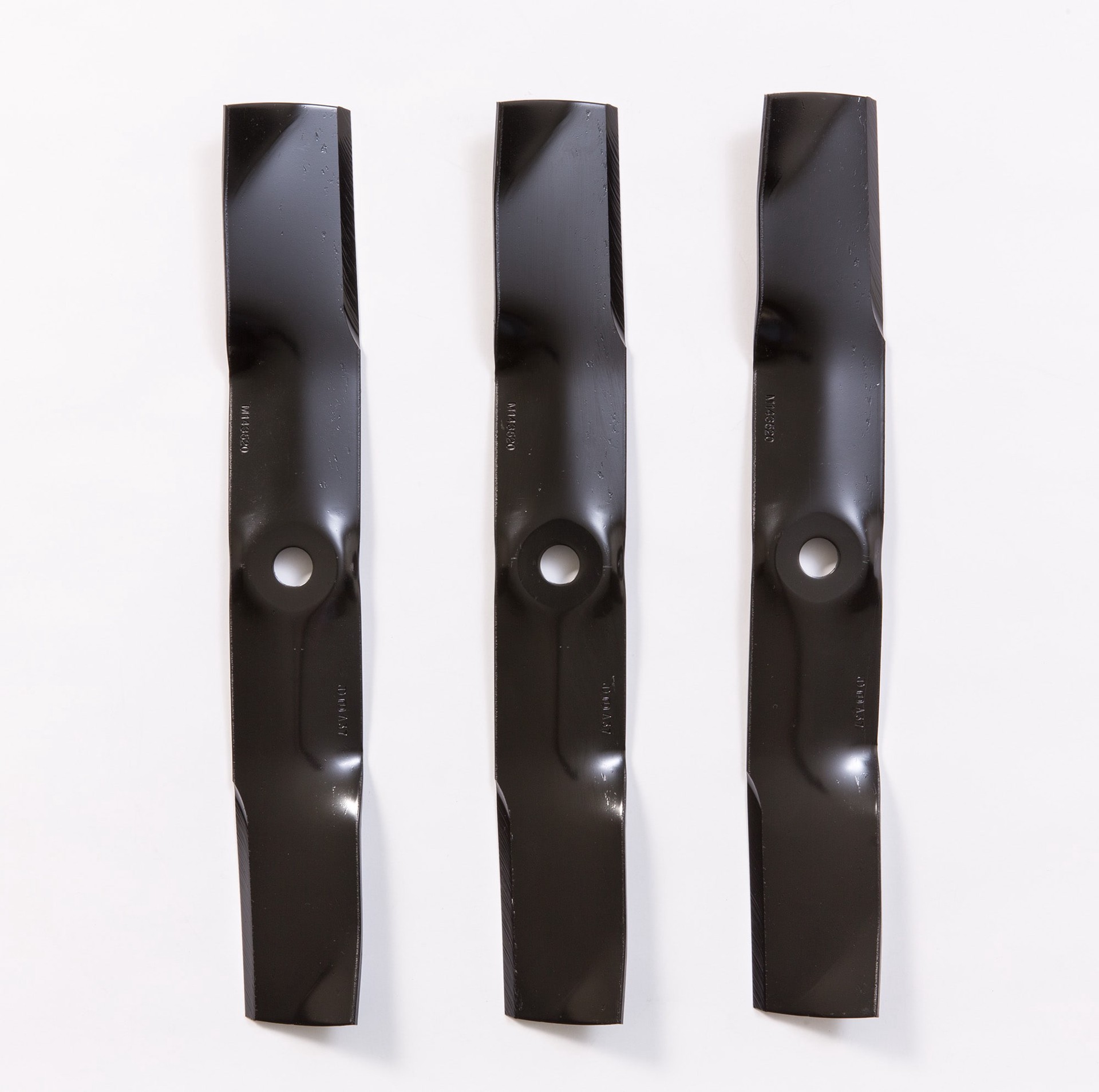 slide 3 of 3, John Deere 54-in Deck Standard Mower Blade for Riding Lawn 3 -Pack, 1 ct