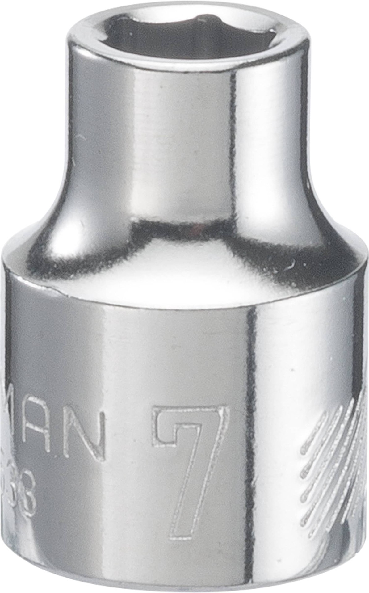 slide 1 of 6, CRAFTSMAN 3/8-in Drive Metric 7mm Shallow Socket, 1 ct