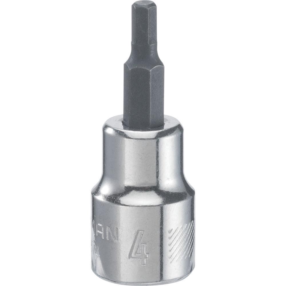 slide 1 of 6, CRAFTSMAN 3/8-in Drive 4mm Hex Bit Driver Socket, 1 ct