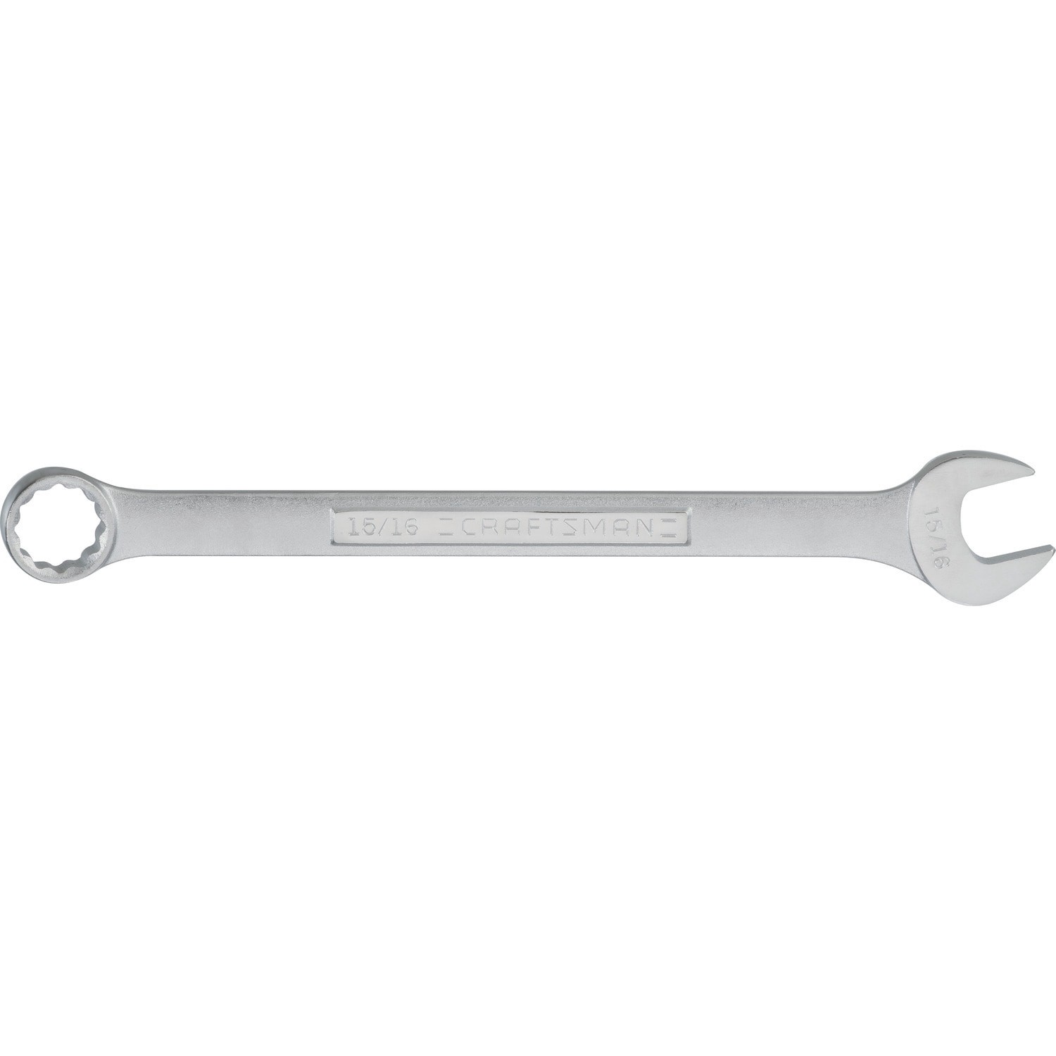 slide 1 of 6, CRAFTSMAN 15/16-in 12-point Standard (SAE) Standard Combination Wrench (no case), 1 ct