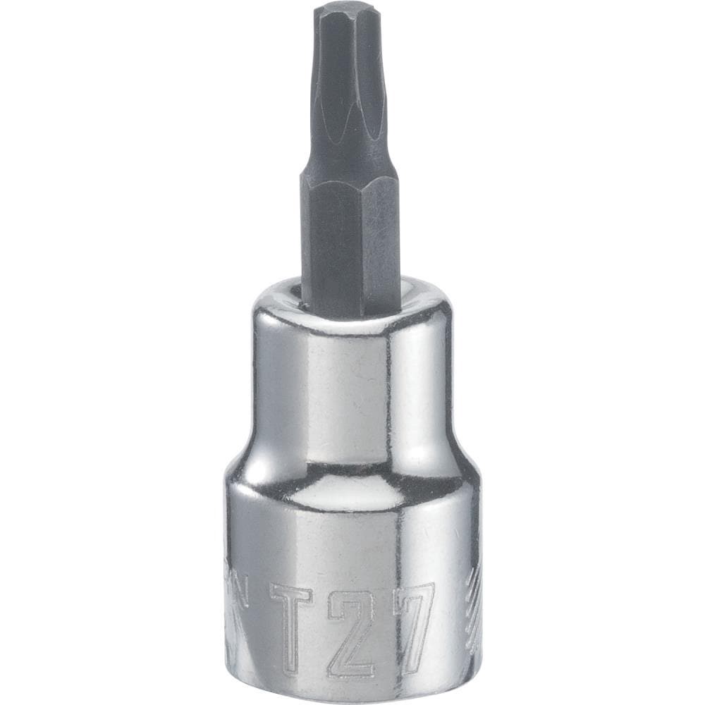 slide 1 of 6, CRAFTSMAN 3/8-in Drive T27 Torx Bit Driver Socket, 1 ct