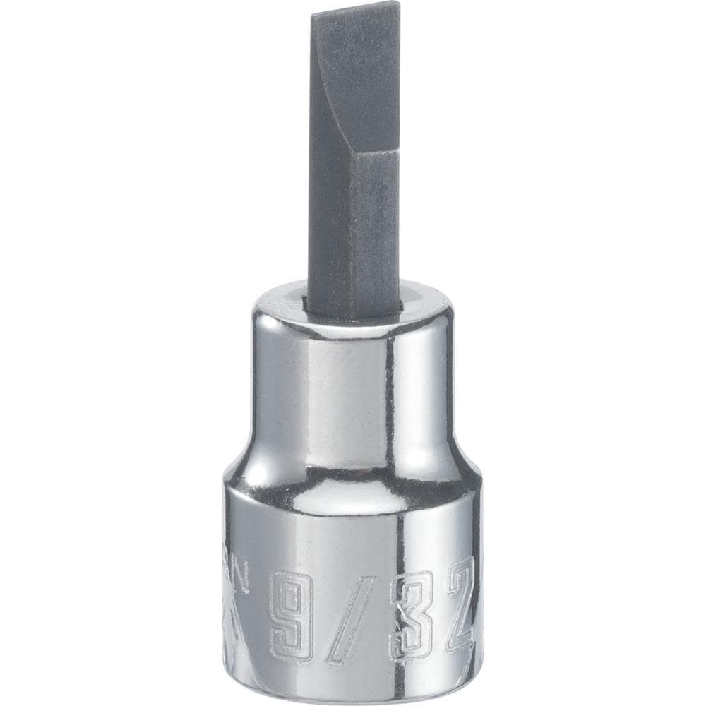 slide 1 of 6, CRAFTSMAN 3/8-in Drive 9/32-in Flathead Bit Driver Socket, 1 ct