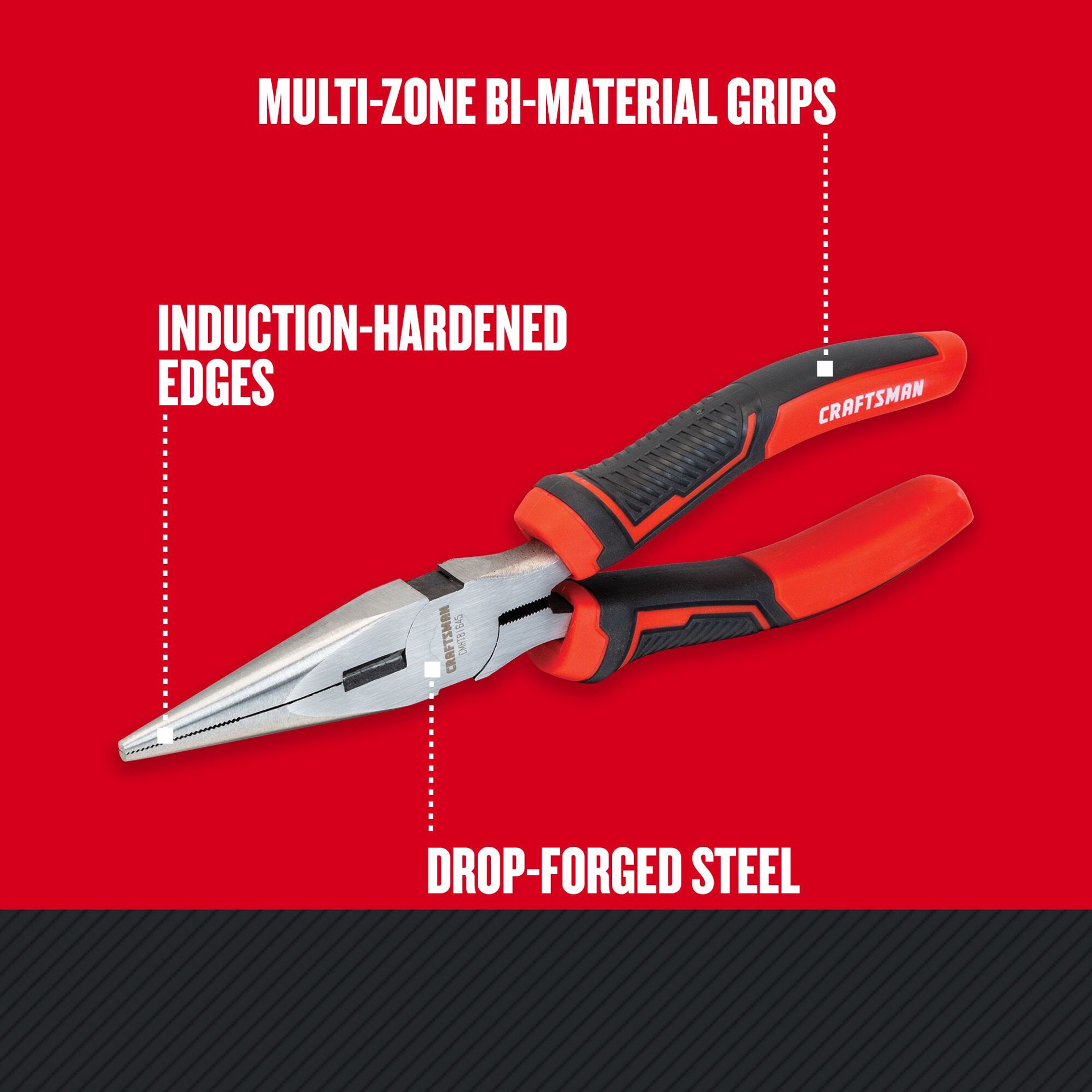 slide 2 of 6, CRAFTSMAN 8.0-in Cutting pliers, 1 ct