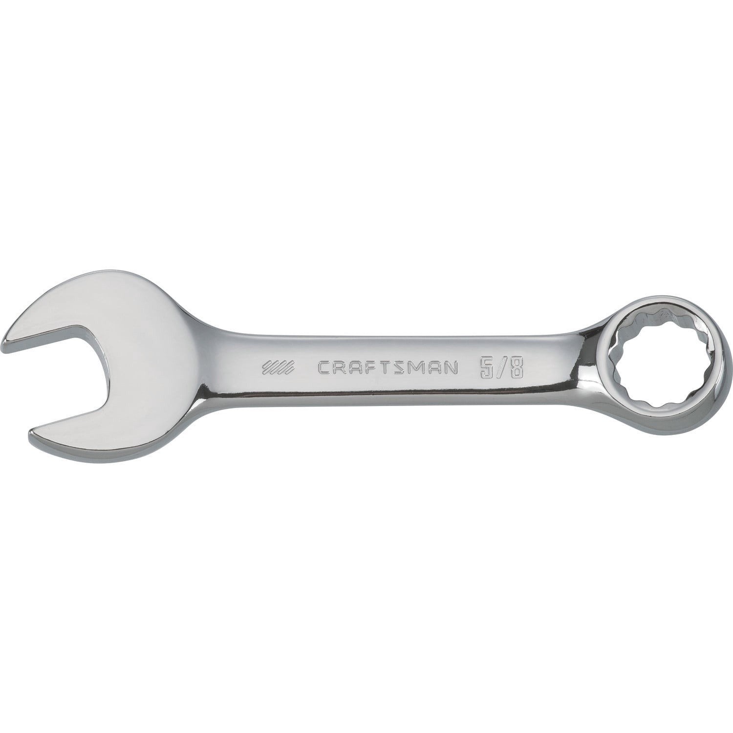slide 1 of 6, CRAFTSMAN 5/8-in 12-point Standard (SAE) Standard Combination Wrench (no case), 1 ct