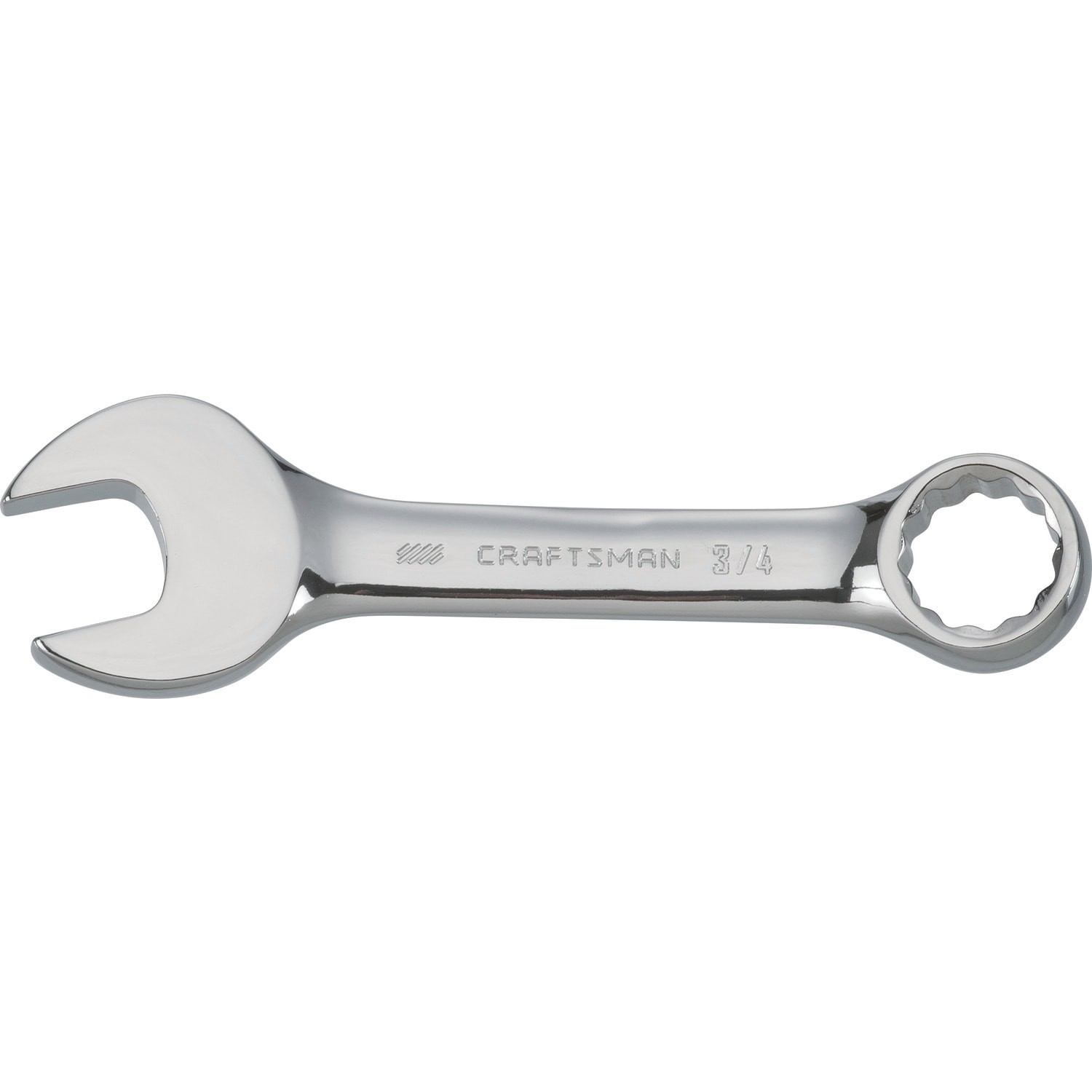 slide 1 of 6, CRAFTSMAN 3/4-in 12-point Standard (SAE) Standard Combination Wrench (no case), 1 ct