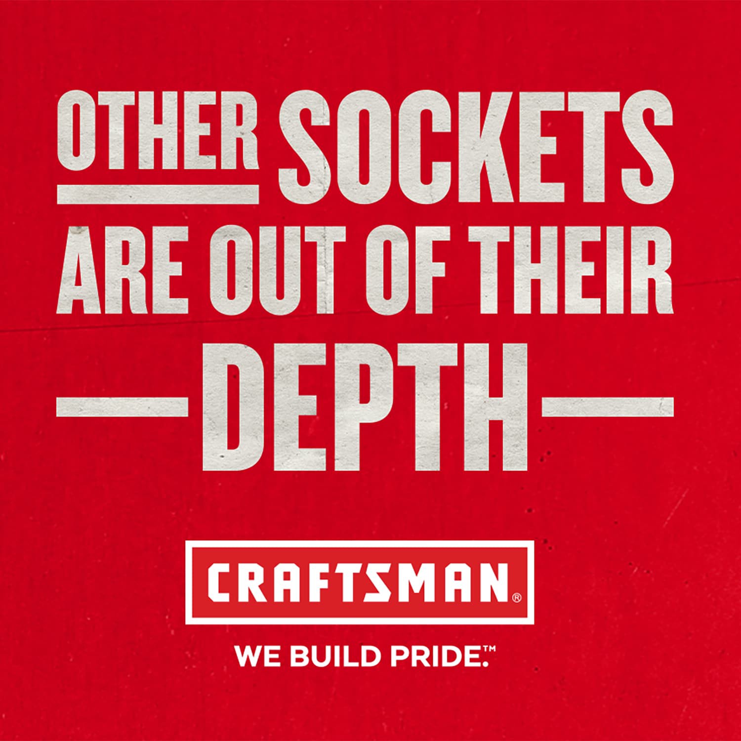 slide 2 of 6, CRAFTSMAN Standard (SAE) 1/2-in Drive 11/16-in 6-point Impact Socket Individual, 1 ct