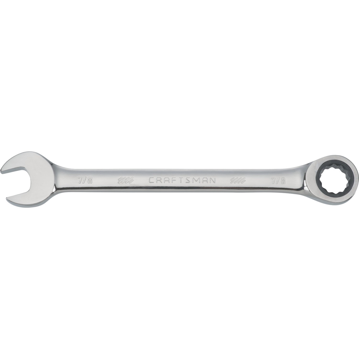 slide 1 of 6, CRAFTSMAN 7/8-in Standard (SAE) Ratchet Wrench, 1 ct