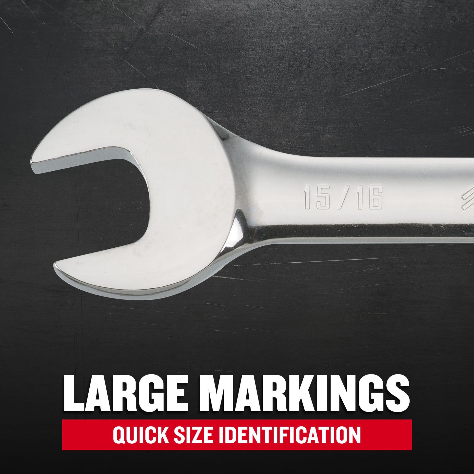 slide 5 of 6, CRAFTSMAN 15/16-in Standard (SAE) Ratchet Wrench, 1 ct