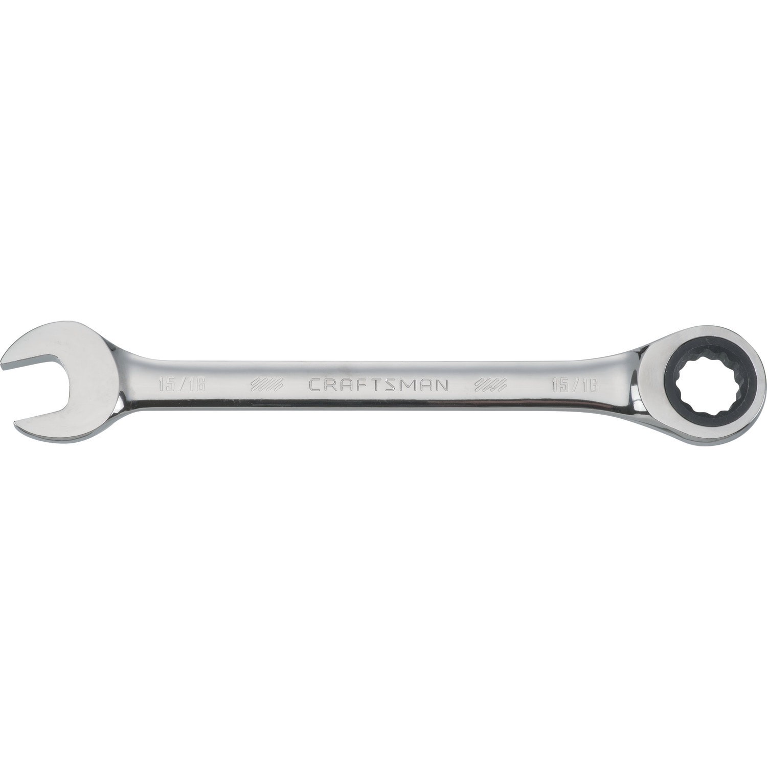 slide 1 of 6, CRAFTSMAN 15/16-in Standard (SAE) Ratchet Wrench, 1 ct