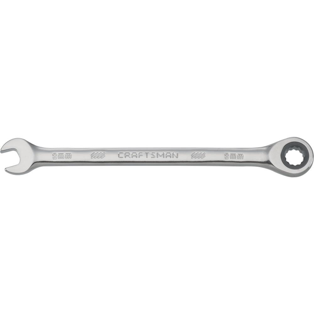 slide 1 of 6, CRAFTSMAN 8mm Metric Ratchet Wrench, 1 ct