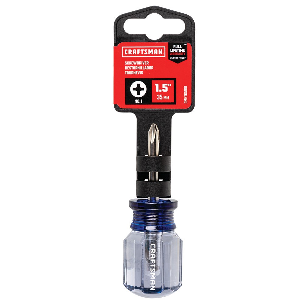 slide 4 of 6, CRAFTSMAN #2 1-1/2-in Phillips Screwdriver, 1 ct