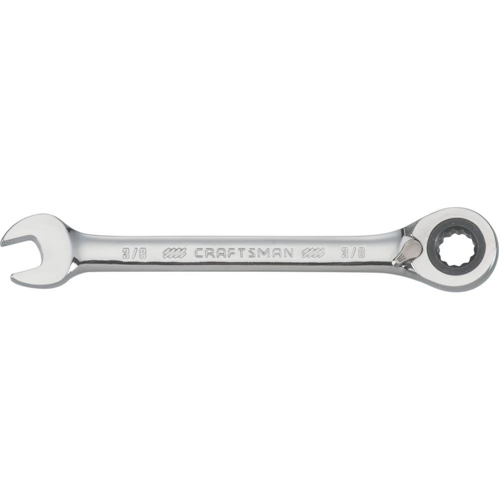 slide 1 of 6, CRAFTSMAN 3/8-in Standard (SAE) Ratchet Wrench, 1 ct