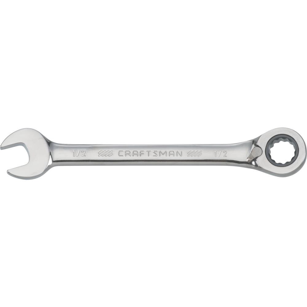 slide 1 of 6, CRAFTSMAN 1/2-in Standard (SAE) Ratchet Wrench, 1 ct