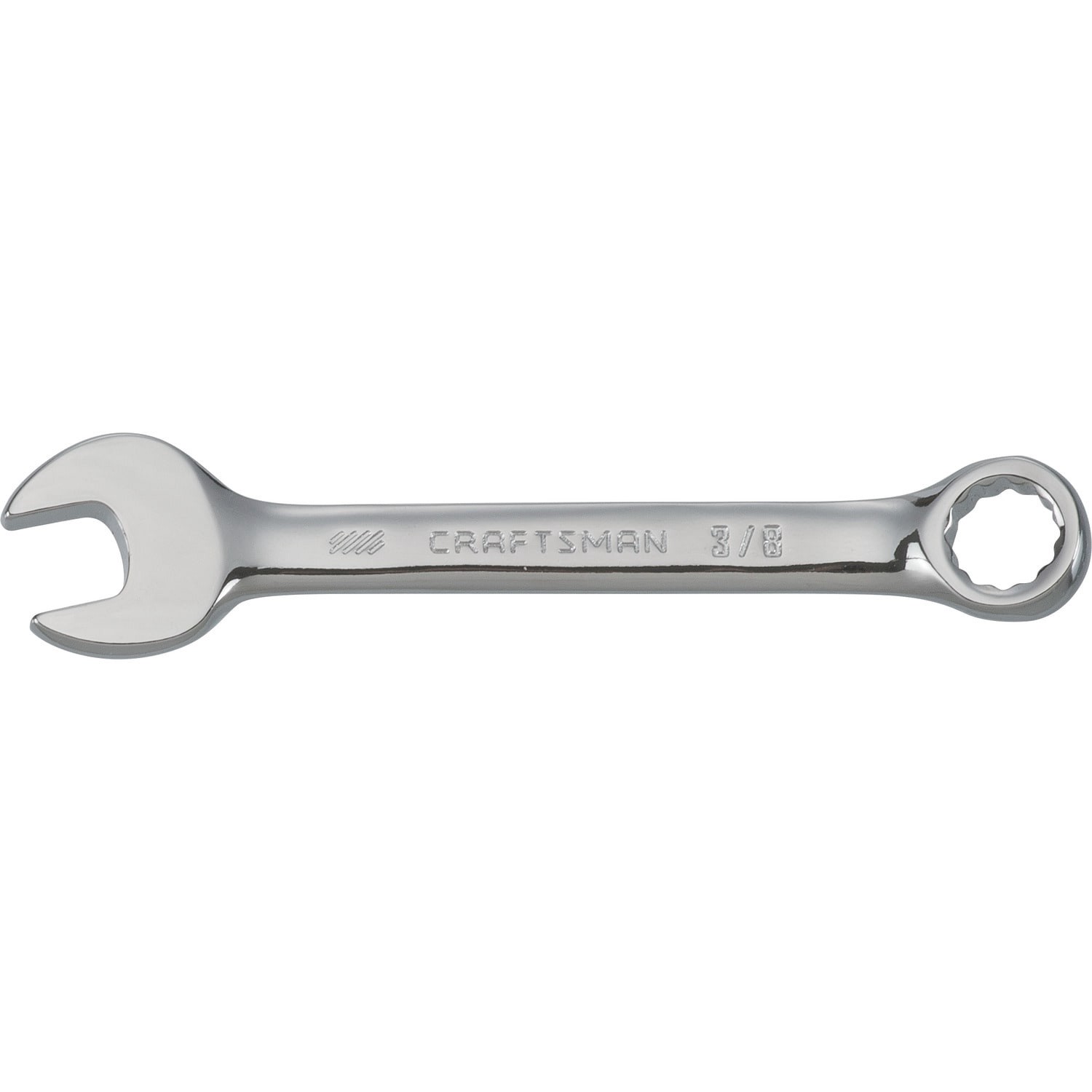 slide 1 of 6, CRAFTSMAN 3/8-in 12-point Standard (SAE) Standard Combination Wrench (no case), 1 ct